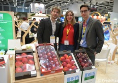 Andrea Farinelli, Elena Piccoli e Federico Stanzani di CIV-Consorzio italiano vivaisti