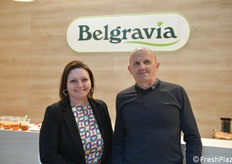 Per l'azienda Belgravia Monia Celegato e Valter Camozzi