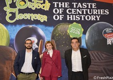 Marco Lotta, Lorena D'Annunzio (Unaproa) e Salvatore Lotta dell'Organizzazione di produttori sarda Agricola Campidanese, detentrice del marchio "L'Orto di Eleonora". Salvatore ci racconta che anche in Sardegna ci sono stati danni sostanziali alle colture causati dal ciclone Harry, soprattutto per finocchi, brassiche e carciofi, con perdite anche fino al 100% in alcuni casi. Ma bisogna continuare a essere fiduciosi.