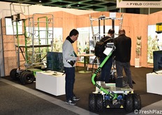 Lo stand dei macchinari Frucotec.