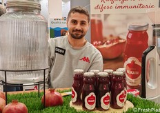 Andrea Lannaioli dell'azienda agricola a conduzione familiare Tenuta Il Melograno.