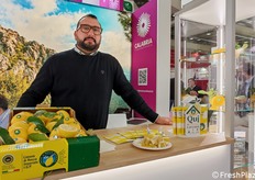 Dionisio Alfredo Stigliano, membro del CdA del Consorzio di Tutela del Limone di Rocca Imperiale IGP.