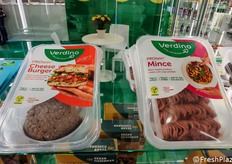 Per le linee "high in protein" in vetrina il cheese burger plant-based con proteine di piselli e fave o il tritato a base di proteine della soia.