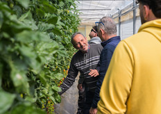 Visita guidata in serra durante l’open day Panora.