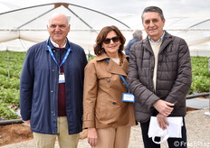 Pietro Ciardiello, Carmela Suriano e Andrea Badursi.