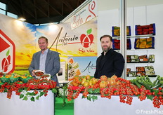 Pentti Salenius e Rosario Soria hanno illustrato la collaborazione tra le ditte Antonio Srl e Coop Soria nel commercio di ortaggi di I e IV gamma.