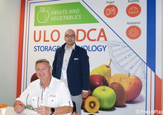 Allo stand della Marvil: Alex Villa, Matteo Iob.