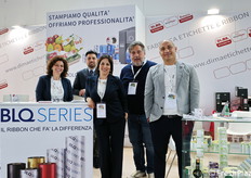 Foto del team aziendale presente in fiera per la fabbrica Di.Ma Etichette.