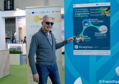 Ekoagrisys (in foto, Giuseppe Giunta) è un progetto per la realizzazione di rover autonomi, stazioni e sensori meteo, oltre a modelli previsionali per l'agricoltura di precisione in vigneti e frutteti.