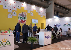 Lo stand collettivo di Italian Fruit Village.