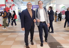 In visita alla fiera: Sabino Porta di Cartonlegno Group e Andrea Barzon di Gamma Plastic.