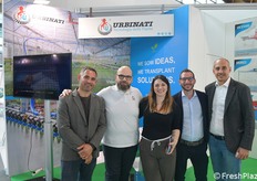 Lo staff di Urbinati presente in fiera