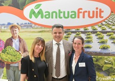 Con Bruno Francescon, per Mantuafruit Giada Porrini e Lisa Pezzini