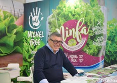 Gianluca Rossi di Ninfa (coltivazioni di insalata idroponica)