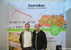 Per Cartobox erano presenti Francesco Giuseppe Riccardi e Luigi Riccardi