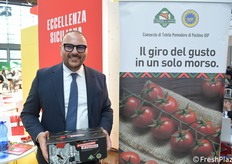 Sebastiano Fortunato, presidente del Consorzio di Tutela Pomodoro di Pachino Igp
