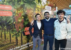 Giosuè Delgado, Vito Martino e Amine Haida di Rethinkline