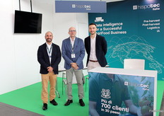 Miguel Villanueva, Chema García e Julián García, di Hispatec.