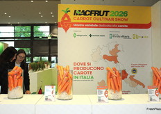 Dove vengono prodotte le carote in Italia? I visitatori di Macfrut hanno potuto trovare la risposta a questa domanda, oltre ad ammirare un'esposizione varietale presso il Carrot Cultivar Show.