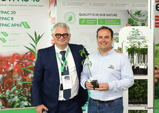 Giuseppe Rutigliano e Gerardo Brox, di Agromillora.