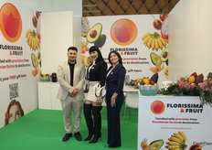 Valerio Giansantis, Gisella Chiarello e Carla Morcillo, di Florissima & Fruit.