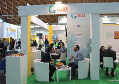 L'area delle aziende egiziane era costantemente affollata, così come lo stand di Gelila.