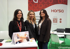 Paola Fabbri, Brigitta Pini e Susanna Neri di SCM Horsa office equipment, azienda specializzata nel noleggio e nella vendita di multifunzioni e stampanti per l'ufficio.