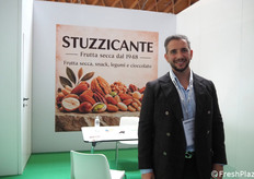 Catello Sorrentino, titolare e sales manager del Sorrentino Group, detentore del marchio Stuzzicante, che dal 1948 si occupa della lavorazione e trasformazione della migliore frutta secca.