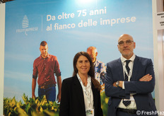 Per Fruitimprese presenti Sabina Fogarizzu e Pietro Mauro.