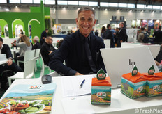 Giorgio Ledro della OP del Garda, Organizzazione di produttori ortofrutticoli fondata nel 2004 in Veneto.