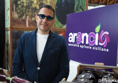 Giombattista Arancio, fondatore dell'azienda agricola Arancio. "Siamo gli specialisti delle melenzane siciliane".