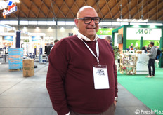 In visita alla fiera Gaetano Cinturrino, sales manager della Cinturrino Fruit Management, azienda con base al Mercabarna di Barcellona, in Spagna, che di recente ha aperto anche una nuova sede a Vittoria, in Sicilia.