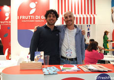 Leonardo Mirabile (Junior Product Manager I Frutti di Gil) e Luca Molari (Managing Partner G-Berries).