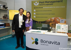 Baldassarre Amaro ed Eleonora Bonavita della Bonavita Servizi, azienda di Forlì.