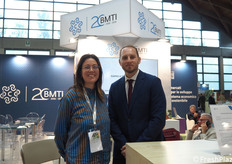 Margherita Mazzoni e Luca Rigione in rappresentanza di Borsa Merci Telematica Italiana-BMTI, che ne 2026 festeggia il suo 20° anniversario.