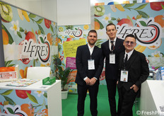 Leonardo Racanati (logistica), Raffaele Lasciarrea (Ceo/direttore commerciale) e Simone Grippa (commerciale) della Ilfres.