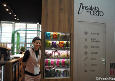 La responsabile marketing de L'Insalata dell'Orto, Sara Menin.