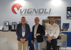 Massimo Ferrari, Manuel Vignoli e Bruno Bianchi della Vignoli di Forlì. "Macfrut è stata molto più di una fiera: incontri, idee e connessioni di valore".