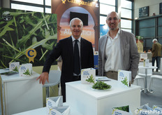 Vito Busillo, presidente del Consorzio della rucola della Piana del Sele IGP, e Fabrizio Todisco (Altamura OP).