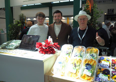 Manuel, Luciano e Antonio Magliozzi: tre generazioni della Ortofrutticola Magliozzi di Fondi.