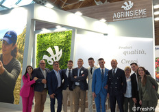 Sempre numeroso il team dell'Organizzazione di produttori Agrinsieme.