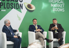 Durante un altro momento di approfondimento, troviamo Andrea Passanisi, presidente Coldiretti Catania e produttore di avocado, e Michele Ponso, imprenditore frutticolo di Lagnasco e presidente della sezione Frutticoltura di Confagricoltura Cuneo.