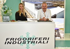 Frigoriferi Industriali è rappresentata da Sophia Mattioli e da Andrea Lollini.