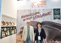 Per Funghi delle Terre di Romagna, Mauro Gualtieri e Maddalena Zortea.