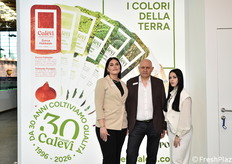 L'azienda Fratelli Calevi quest'anno festeggia 30 anni di attività! Da sinistra: Veronica, Stefano e Alessia Calevi.