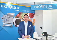 Provisur produce macchinari innovativi per la lavorazione e la trasformazione di prodotti ortofrutticoli da oltre 50 anni. In foto, Olivier Bazin.