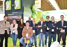 Anche quest'anno Fertenia si presenta con un team numeroso a Macfrut. Da sinistra: Valerio Conza, Annalaura Giordano, Hans Kempapidis, Theodora Amoiroglu, Roberto Conza, Alessandro Gallo, Aniello Di Pasquale,  Felice Saccone, Francesco Palladini, Antonello Conza e Tommaso Gorrasi.