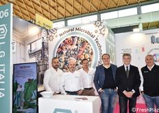 Rappresentanti del team e della partnership di L.G. Italia.