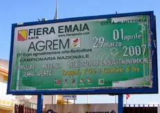 La 23ma edizione dell'esposizione campionaria nazionale Agrem per i settori agroalimentare e dell'orto-floricoltura si è svolta a Vittora (RG) dal 29 marzo al primo aprile.