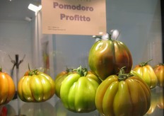 Dettaglio dello stand De Ruiter Sementi.